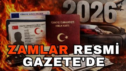 Zamlar Resmi Gazete'de