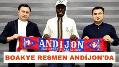 Boakye Resmen Andijon'da!..