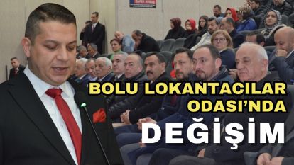 Bolu Lokantacılar Odası'nda Değişim
