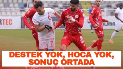 Destek Yok, Hoca Yok, Sonuç Ortada