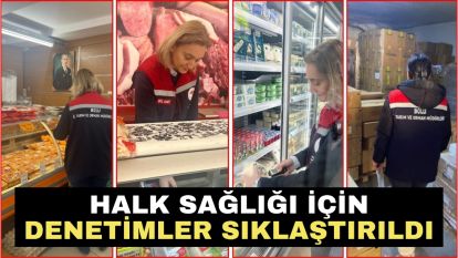 Halk Sağlığı İçin Denetimler Sıklaştırıldı