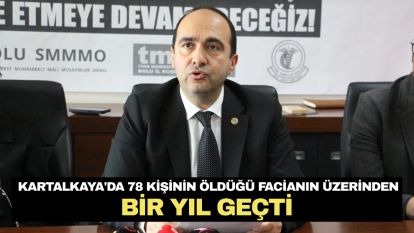 Kartalkaya'da 78 kişinin öldüğü facianın üzerinden bir yıl geçti