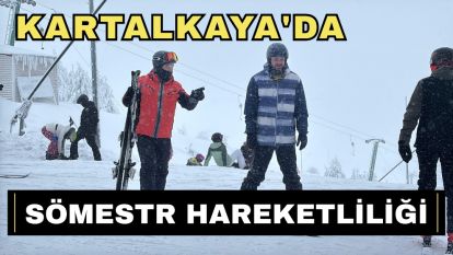 Kartalkaya'da sömestr hareketliliği