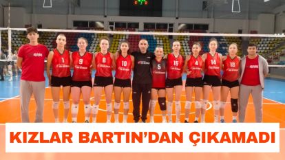 Kızlar Bartın'dan Çıkamadı