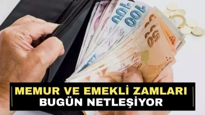 Memur ve emekli zamları bugün netleşiyor