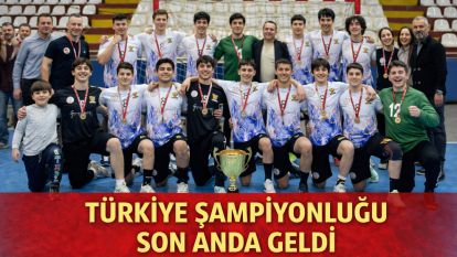 Bolu İmza Koleji Erkekler Liselerarası Hentbol Şampiyonası'nda Türkiye Şampiyonu Oldu