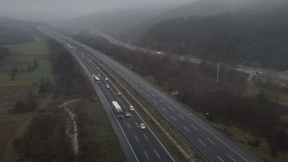 Bolu geçişinde bayram trafiği başladı