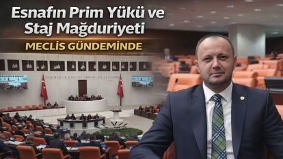 Esnafın Prim Yükü ve Staj Mağduriyeti Meclis Gündeminde