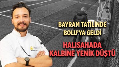 Halı saha maçında kalbine yenik düştü: O anlar kamerada
