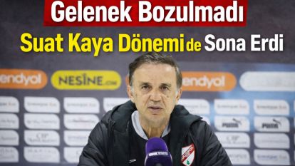 Suat Kaya Dönemi Sona Erdi