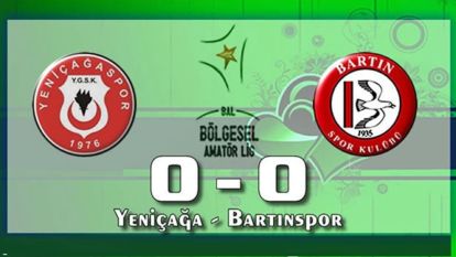 Yeniçağaspor Bartın'la Yenişemedi