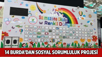 14 Burda'dan Sosyal Sorumluluk Projesi