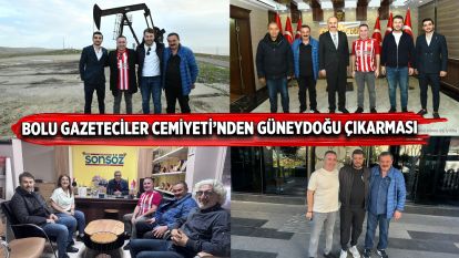 Bolu Gazeteciler Cemiyeti'nden Güneydoğu çıkarması