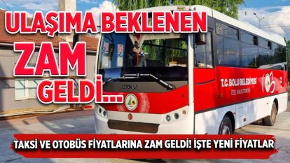 Bolu'da Ulaşım Cep Yakacak: Zam Kararı Açıklandı