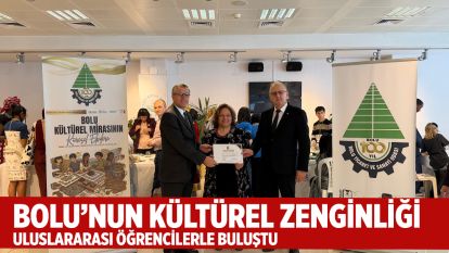 BOLU'NUN KÜLTÜREL ZENGİNLİĞİ ULUSLARARASI ÖĞRENCİLERLE BULUŞTU