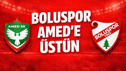 Boluspor Amedspor'a Karşı Önde