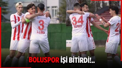 Boluspor İşi Bitirdi!..