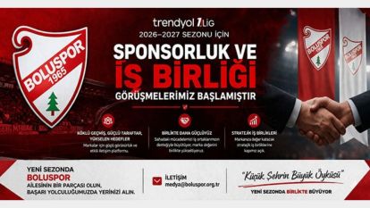 Boluspor Sponsorluk Görüşmelerine Başladı