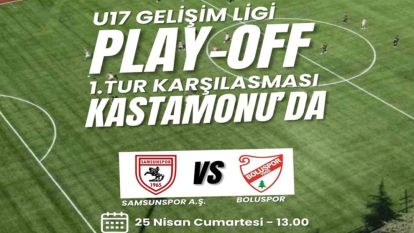Boluspor U17, Kastamonu'da Sahne Alıyor