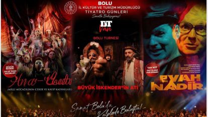 Devlet Tiyatrosu Bolu'da Perdelerini Açtı