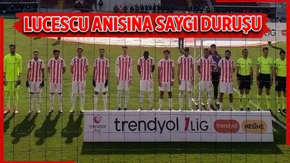 Lucescu Anısına Saygı Duruşu