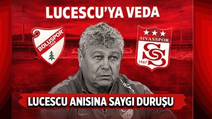 Lucescu Anısına Saygı Duruşu