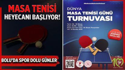 Masa Tenisi Heyecanı Başlıyor!