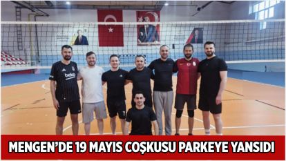 Mengen'de 19 Mayıs Coşkusu Parkeye Yansıdı