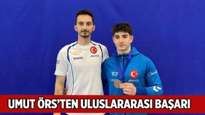 Umut Örs'ten Uluslararası Başarı