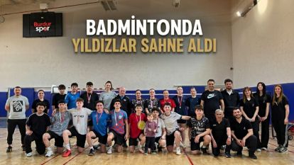 Badmintonda Yıldızlar Sahne Aldı