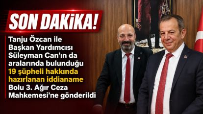 Bolu Belediyesi'ne yönelik yürütülen soruşturmada iddianame tamamlanarak mahkemeye gönderildi.