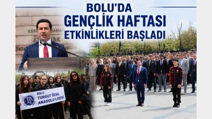 Bolu'da Gençlik Haftası etkinlikleri başladı