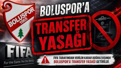 Boluspor'a Transfer Yasağı İddiası!..