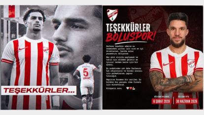 Boluspor'da Ayrılık Rüzgarı