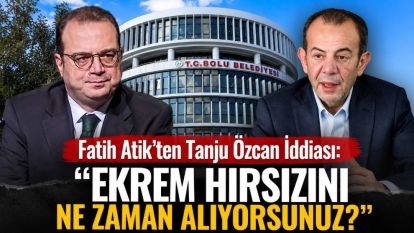 Fatih Atik'ten Tanju Özcan İddiası: “Ekrem Hırsızını Ne Zaman Alıyorsunuz?”