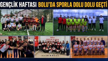 Gençlik Haftası Bolu'da Sporla Dolu Dolu Geçti