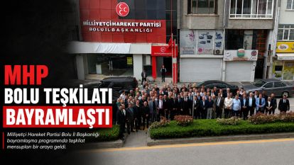 MHP Bolu Teşkilatı Bayramlaştı