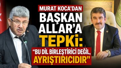 Murat Koca'dan Başkan Allar'a Tepki: “Bu Dil Birleştirici Değil, Ayrıştırıcıdır”