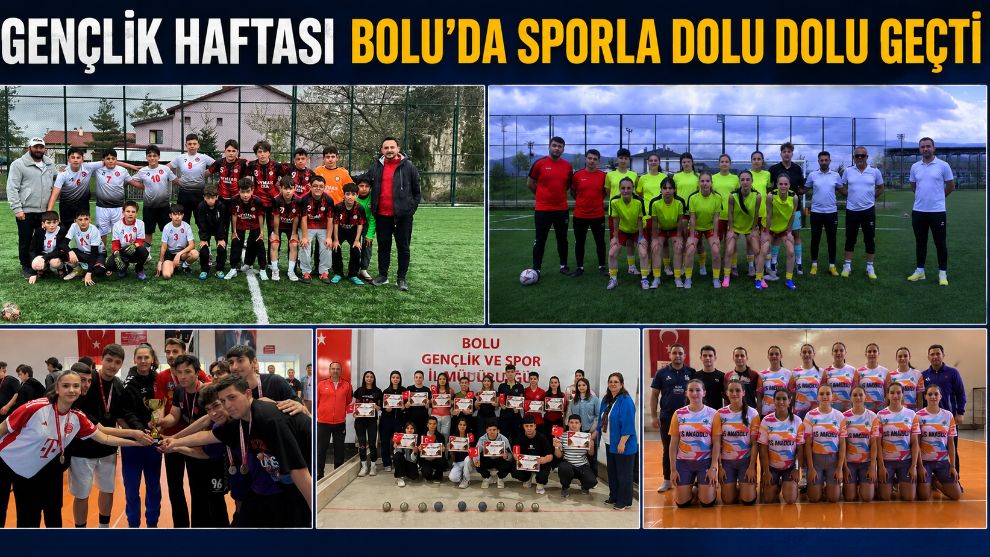 Gençlik Haftası Bolu'da Sporla Dolu Dolu Geçti