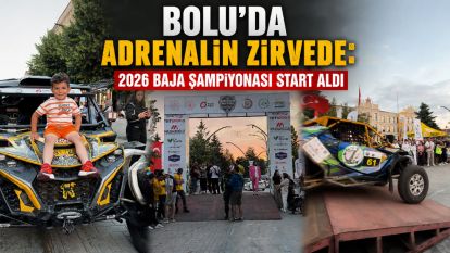 Bolu'da Adrenalin Zirvede: 2026 Baja Şampiyonası Start Aldı