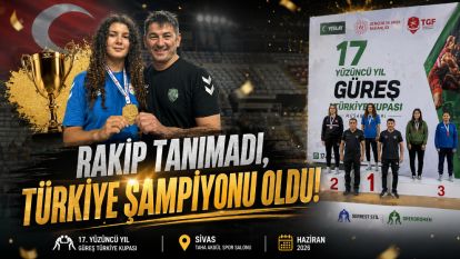 Rakip Tanımadı, Türkiye Şampiyonu Oldu!