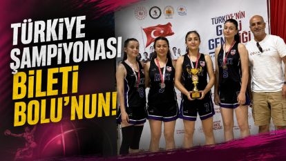 Türkiye Şampiyonası Bileti Bolu'nun!