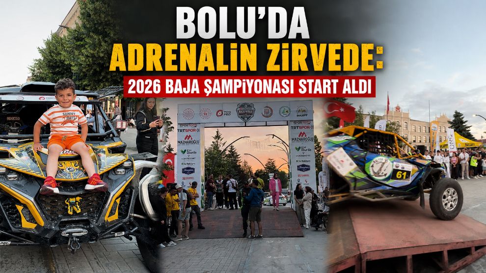 Bolu'da Adrenalin Zirvede: 2026 Baja Şampiyonası Start Aldı