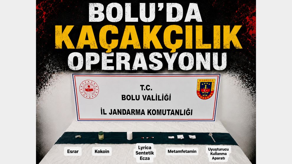 Bolu'da Kaçakçılık Operasyonu