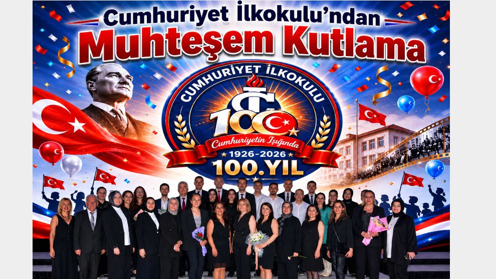 Cumhuriyet İlkokulu'ndan Muhteşem Kutlama