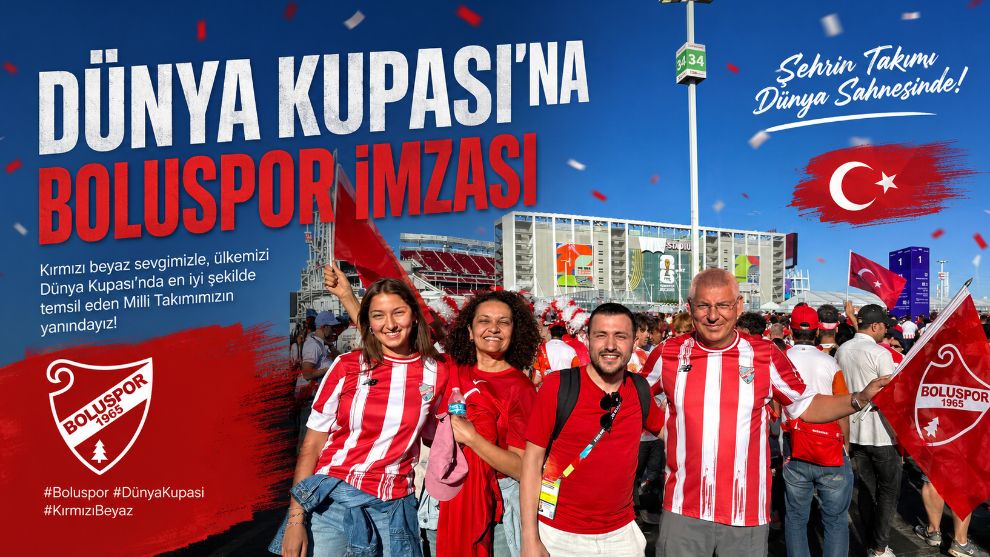Dünya Kupası'na Boluspor İmzası