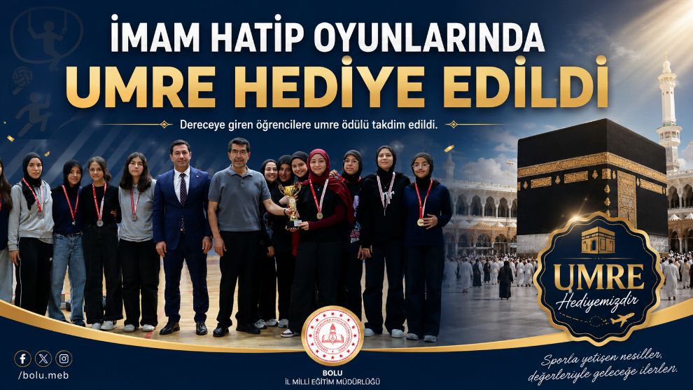 İmam Hatip Oyunlarında Umre Hediye Edildi