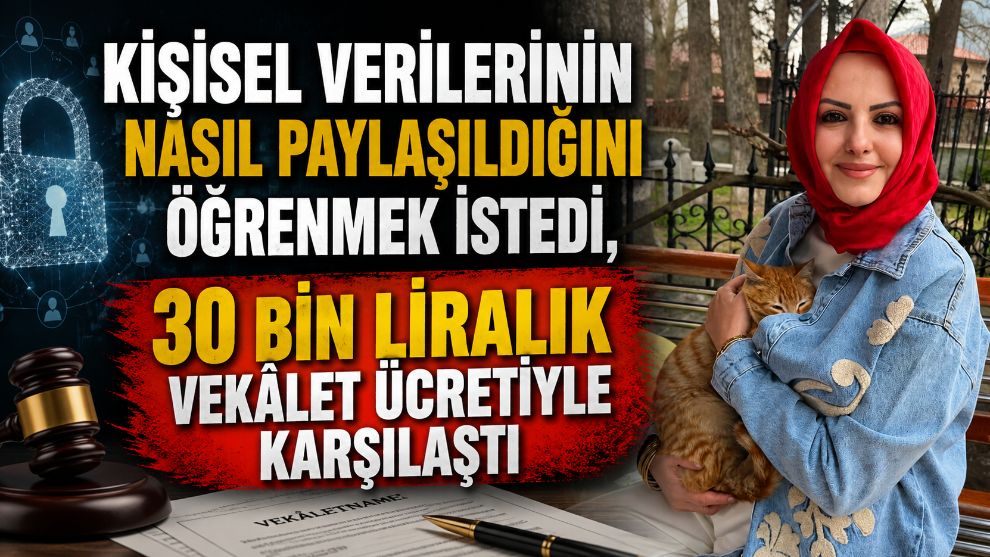 Kişisel Verilerinin Nasıl Paylaşıldığını Öğrenmek İstedi, 30 Bin Liralık Vekâlet Ücretiyle Karşılaştı