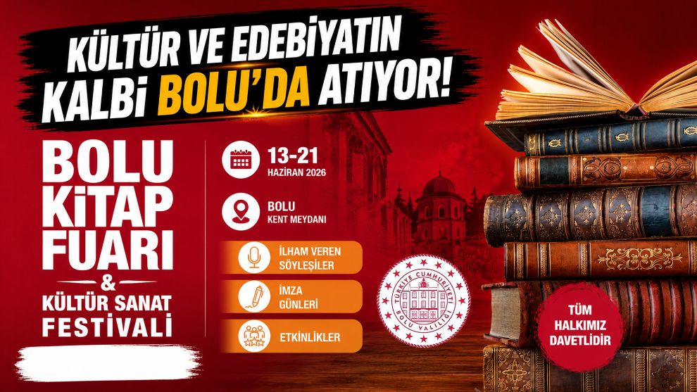 Kültür ve Edebiyatın Kalbi Bolu'da Atıyor!