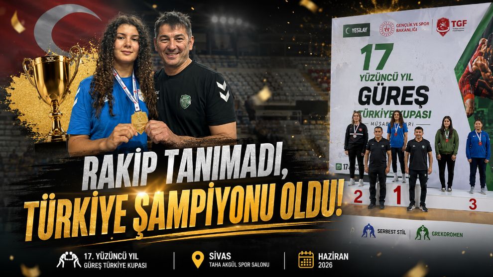 Rakip Tanımadı, Türkiye Şampiyonu Oldu!